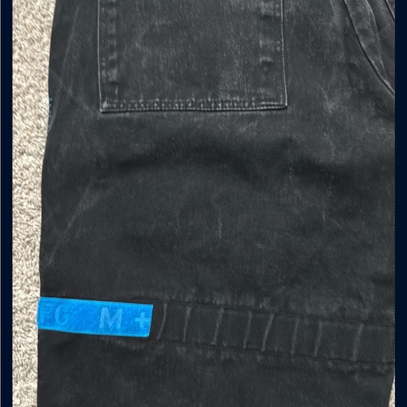 Marithe Francois Girbaud Men’s 38 Blue and Black Shorts - Picture 3 of 9